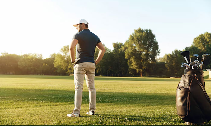 kondisi lapangan pada permainan golf